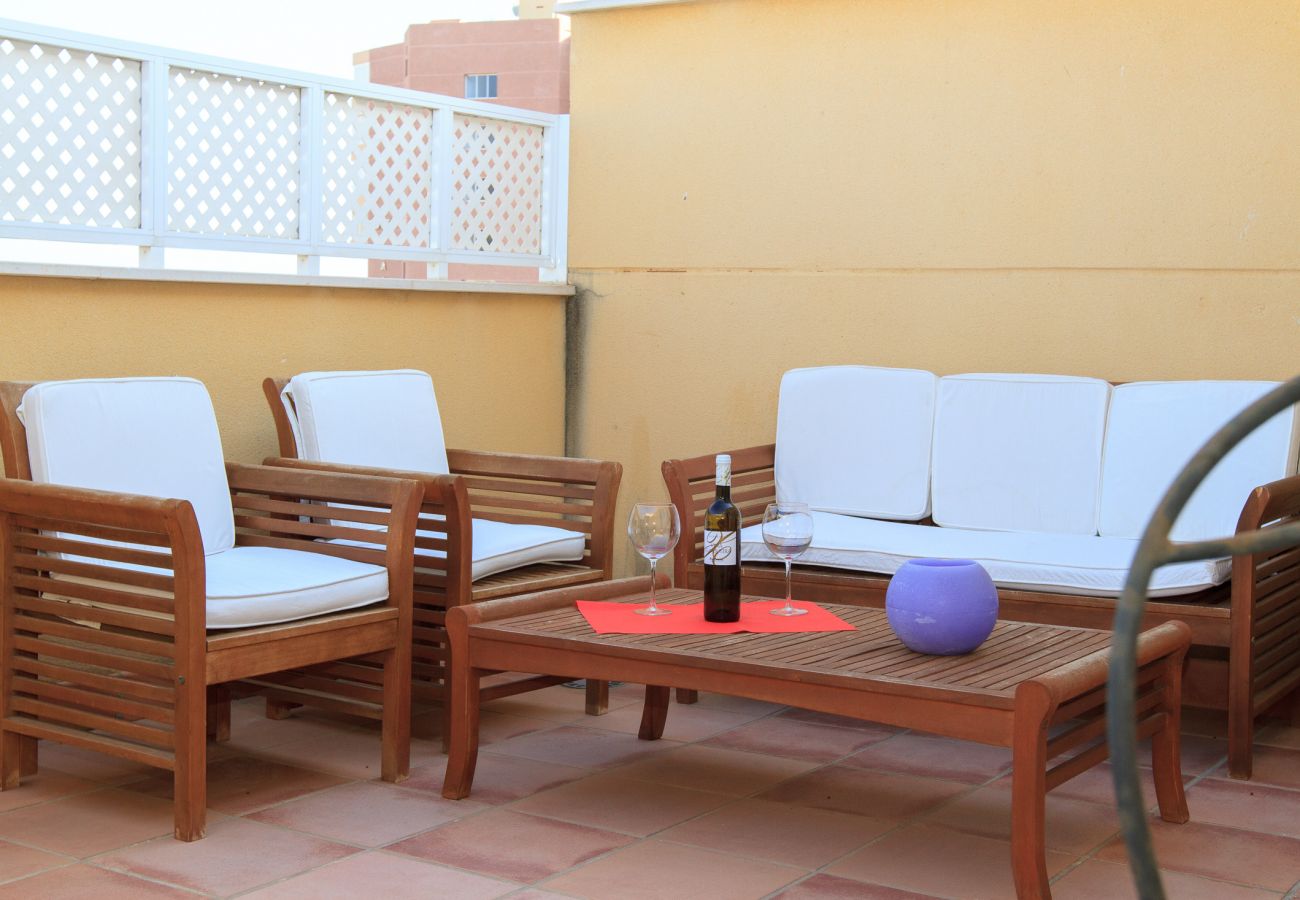 Apartamento en Algarrobo - Penthouse Ana - walking distance to beach and restaurants