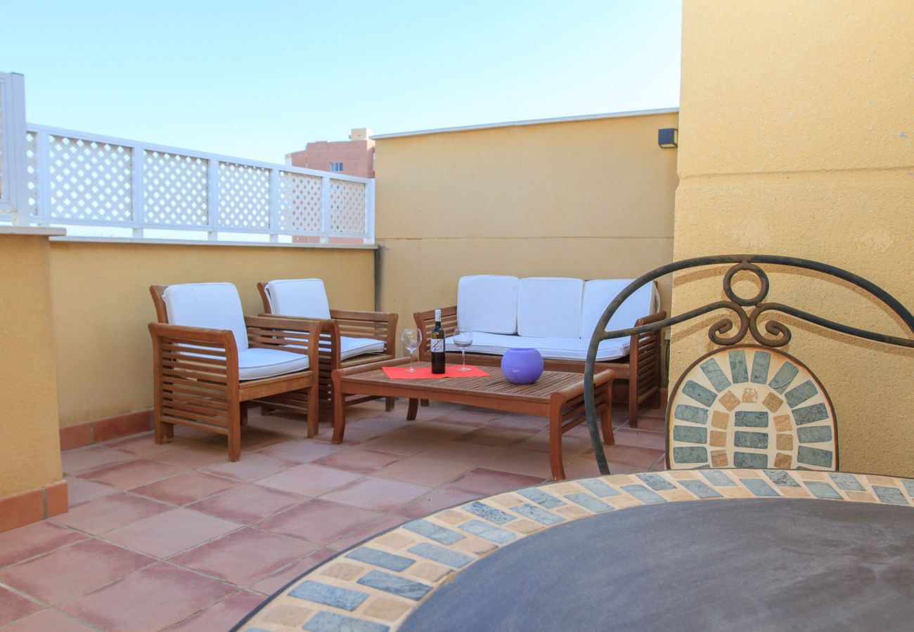 Apartamento en Algarrobo - Penthouse Ana - walking distance to beach and restaurants