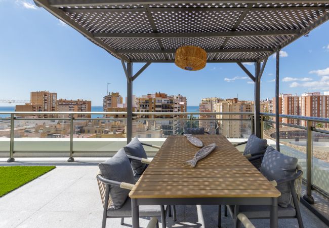 Apartamento en Málaga - Penthouse Malagueta with Sea View