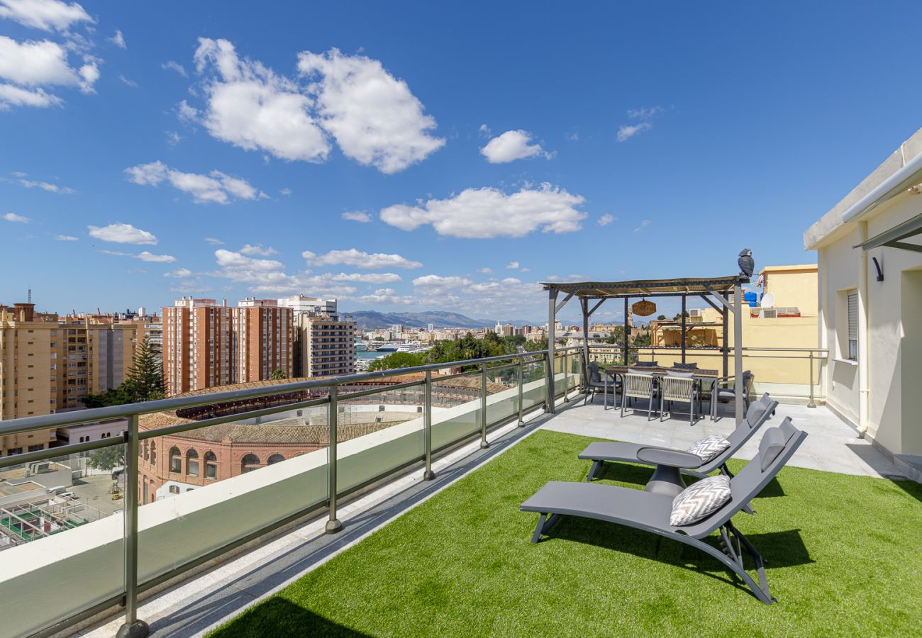 Apartamento en Málaga - Penthouse Malagueta with Sea View