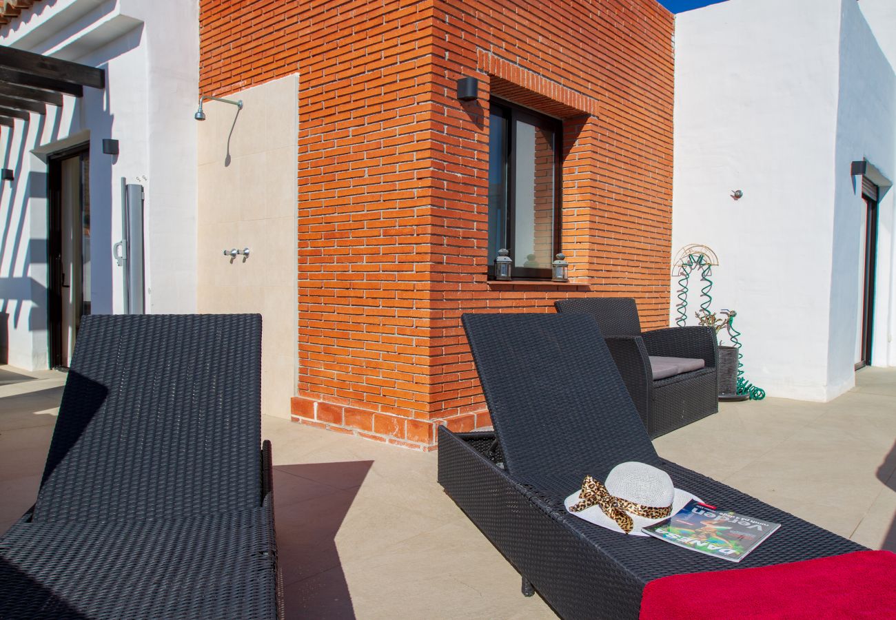 Ferienwohnung in Torrox Costa - Penthouse Calaceite Blanco - near Torrox Costa and Nerja