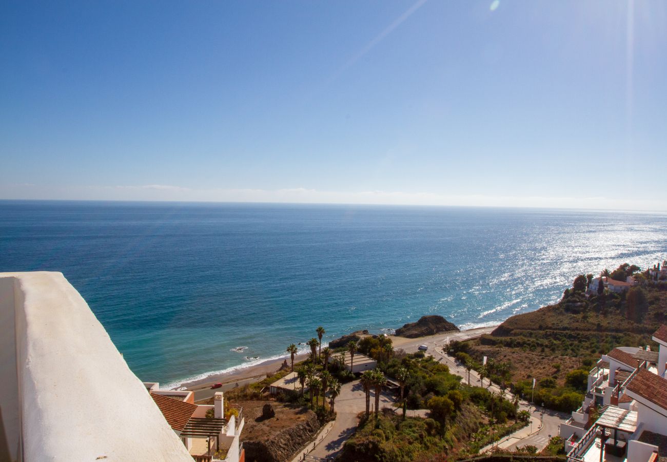 Ferienwohnung in Torrox Costa - Penthouse Calaceite Blanco - near Torrox Costa and Nerja