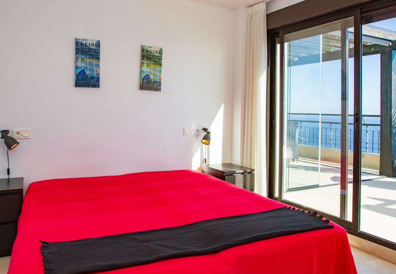 Ferienwohnung in Torrox Costa - Penthouse Calaceite Blanco - near Torrox Costa and Nerja