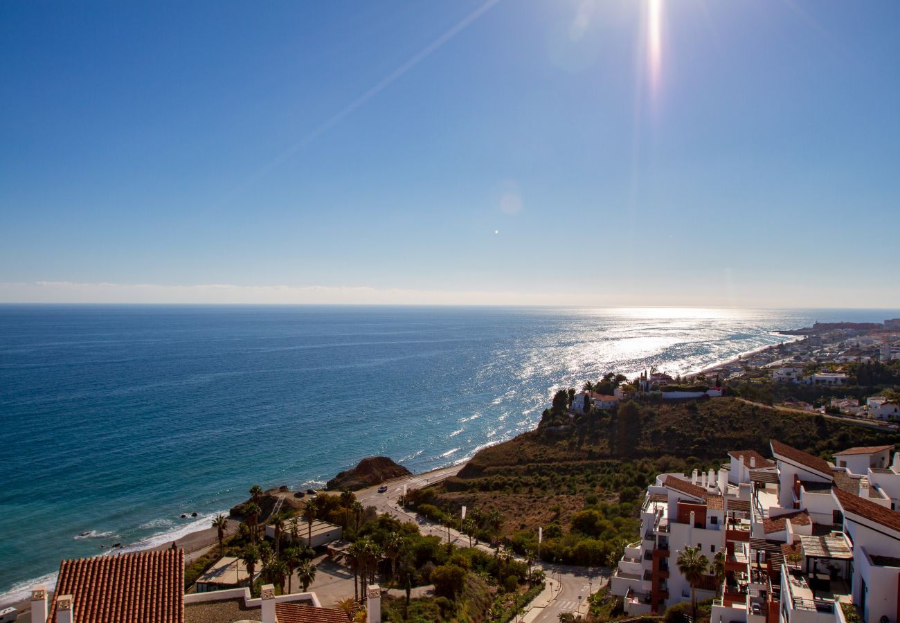 Ferienwohnung in Torrox Costa - Penthouse Calaceite Blanco - near Torrox Costa and Nerja