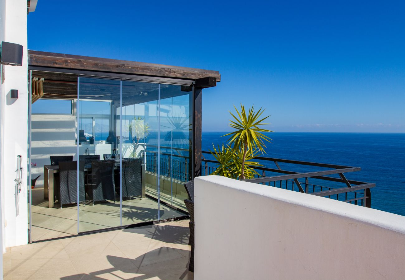 Ferienwohnung in Torrox Costa - Penthouse Calaceite Blanco - near Torrox Costa and Nerja