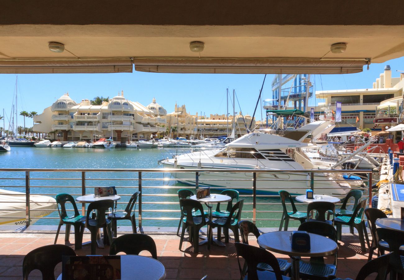 Ferienwohnung in Benalmádena - Puerto Marina - 2 terraces and direct view to the Marina