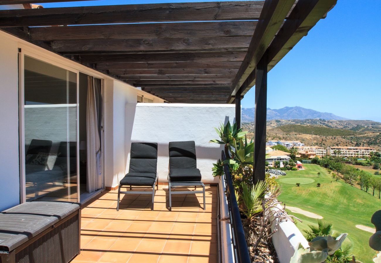 Ferienwohnung in Mijas - Penthouse Miraflores Alto