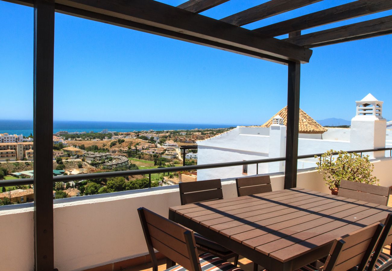 Ferienwohnung in Mijas - Penthouse Miraflores Alto