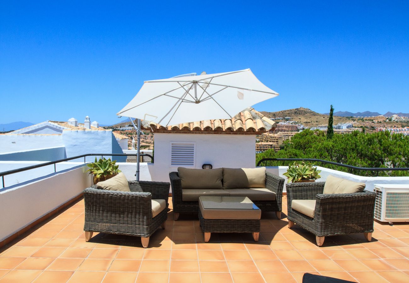 Ferienwohnung in Mijas - Penthouse Miraflores Alto