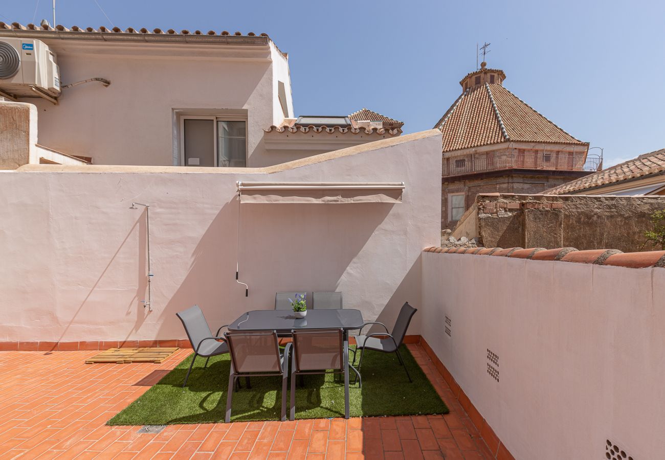 Ferienwohnung in Málaga -  Thyssen Penthouse  with terrace 3C 