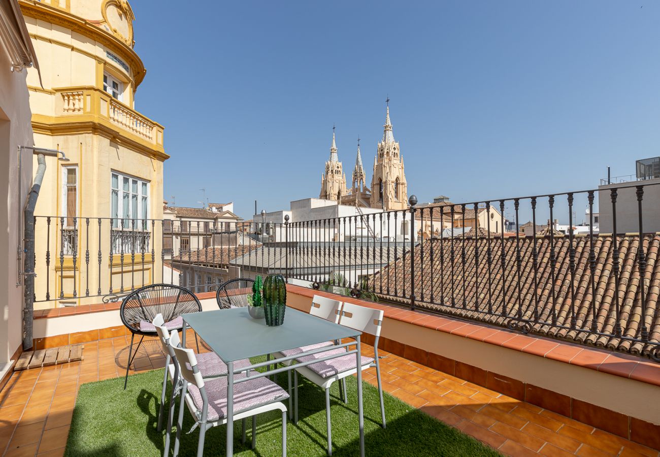 Ferienwohnung in Málaga -  Thyssen Penthouse  with terrace 3A