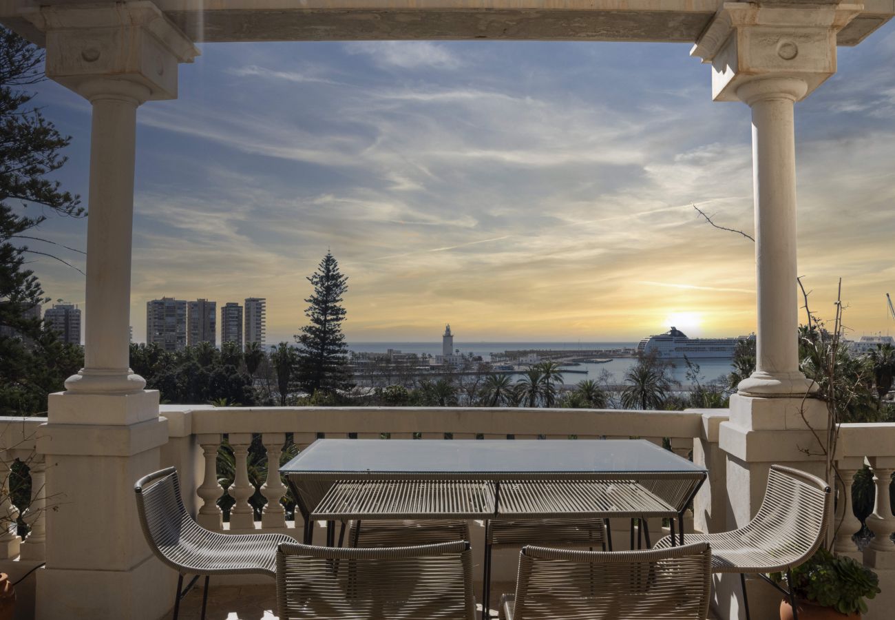 Ferienwohnung in Málaga - Casa Porto with Sea View