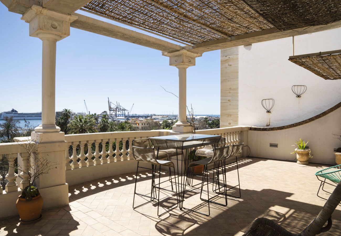 Ferienwohnung in Málaga - Casa Porto with Sea View