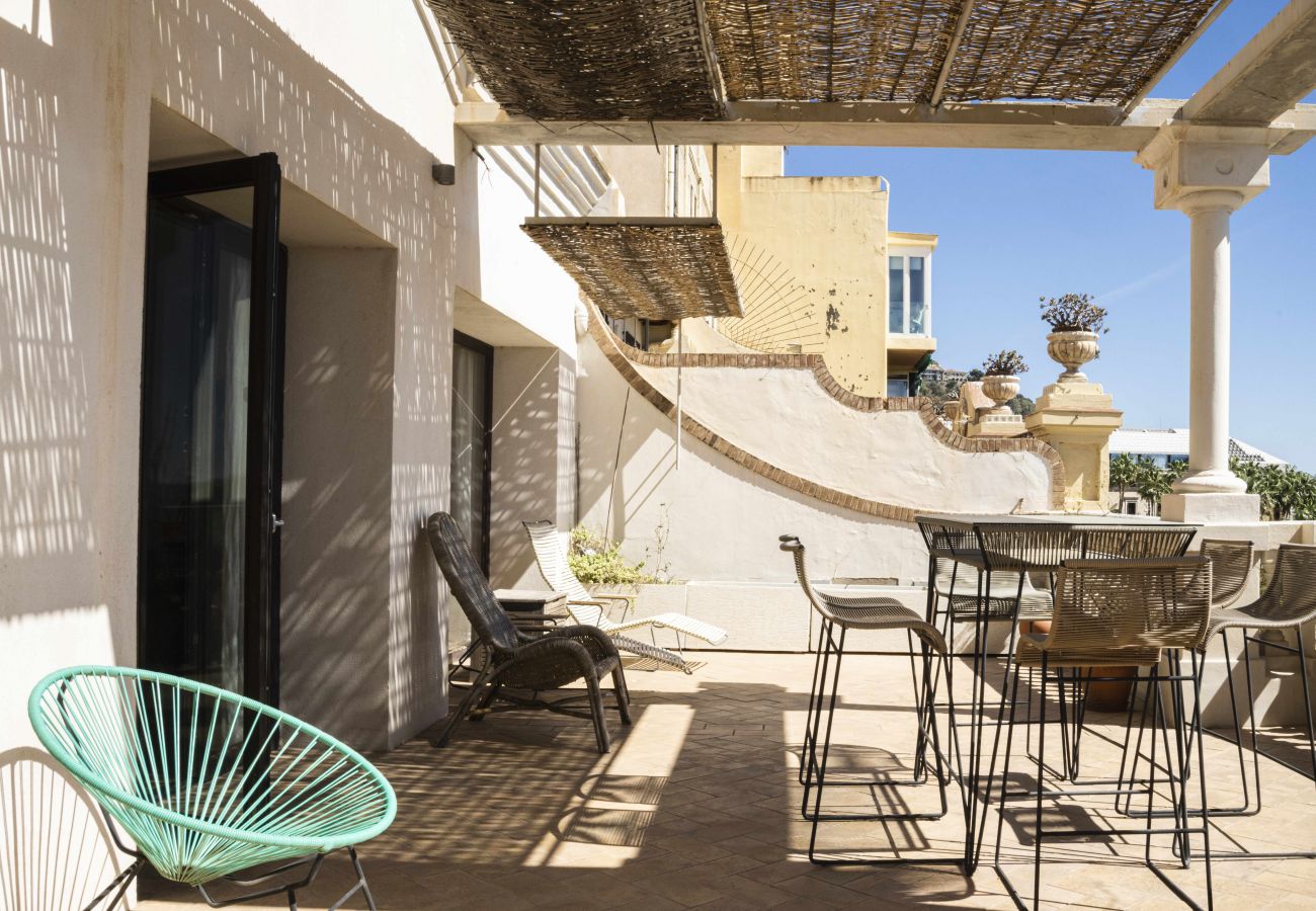 Ferienwohnung in Málaga - Casa Porto with Sea View