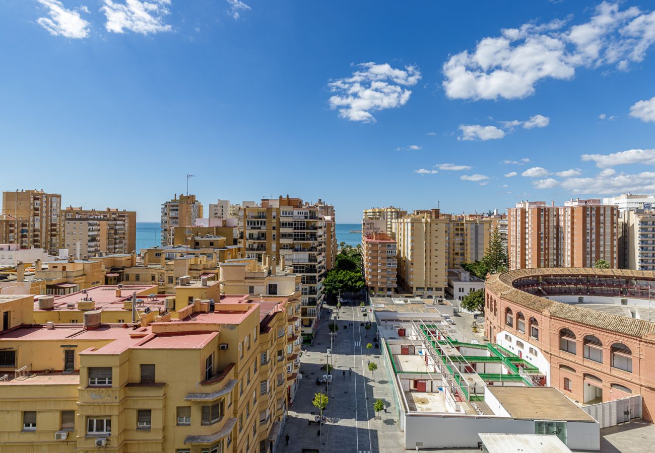 Ferienwohnung in Málaga - Penthouse Malagueta with Sea View