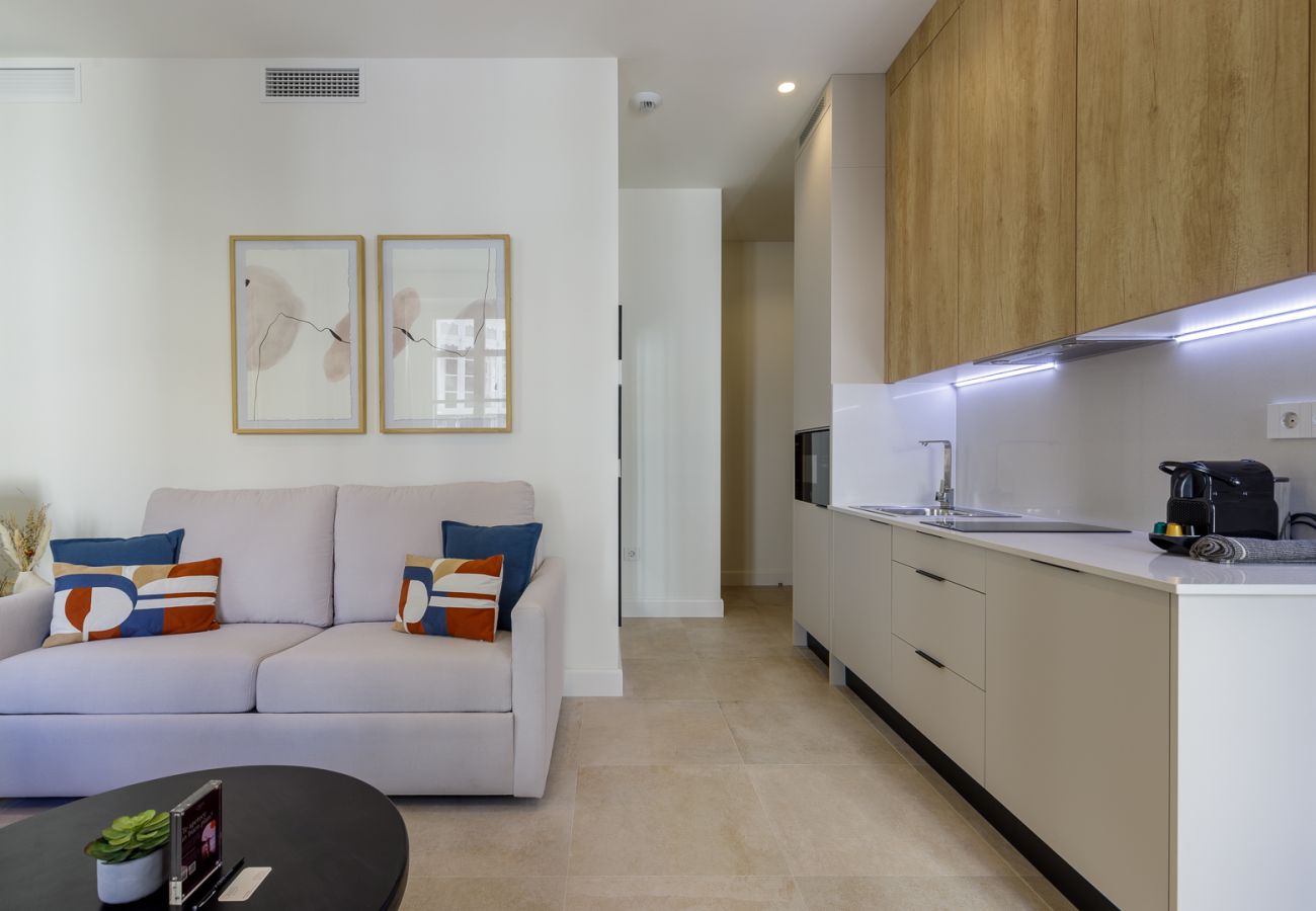 Ferienwohnung in Málaga - Plaza del Siglo - Suite 1B