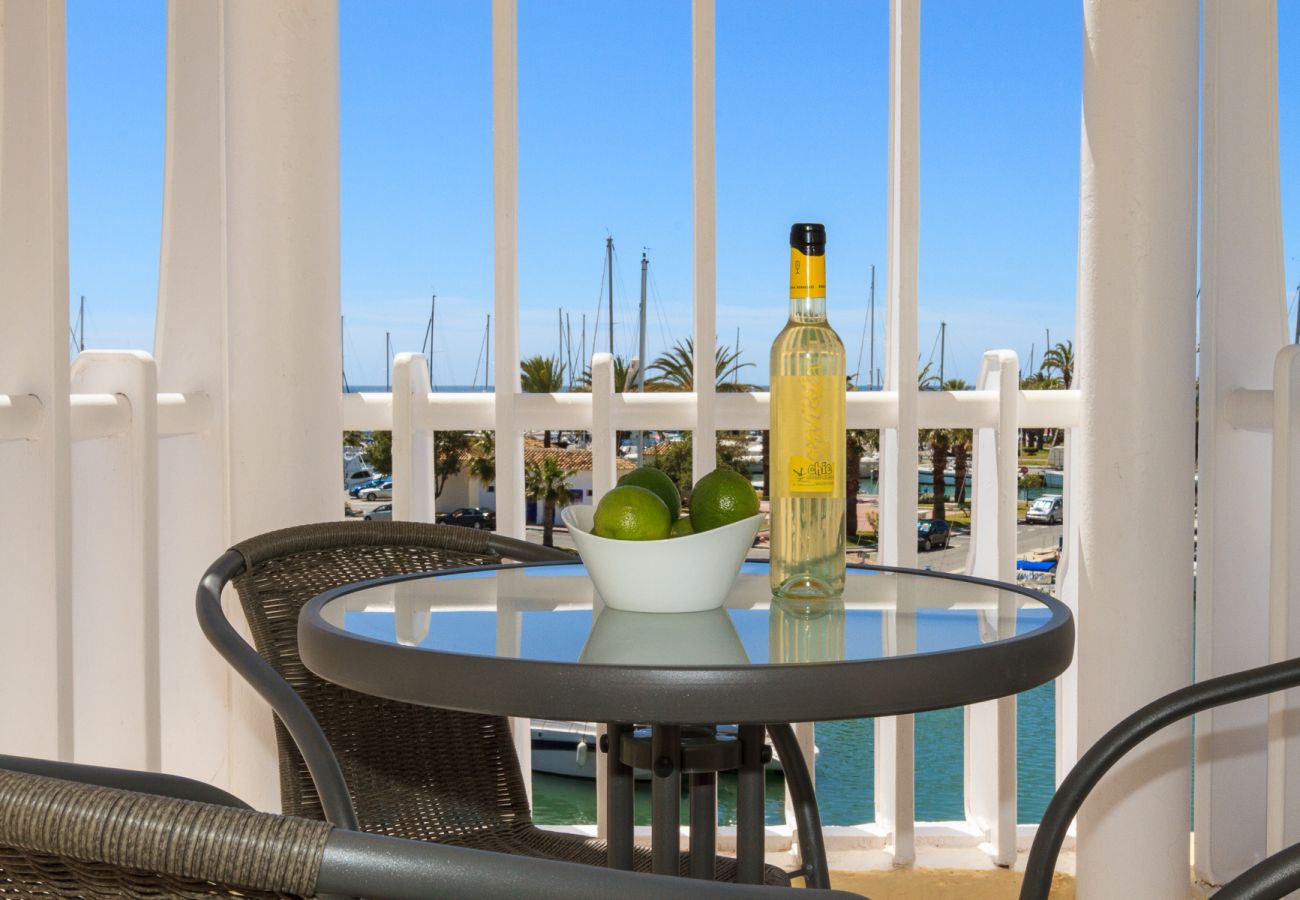 Apartment in Benalmádena - Puerto Marina - 2 terraces and direct view to the Marina