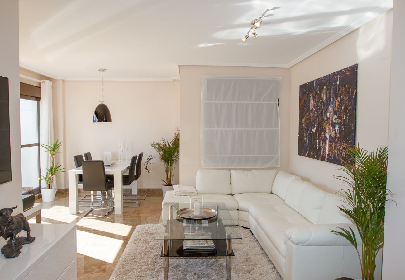 Apartment in Estepona - Golf Hills Marbella - Beautiful decorated incl. lounge terrace