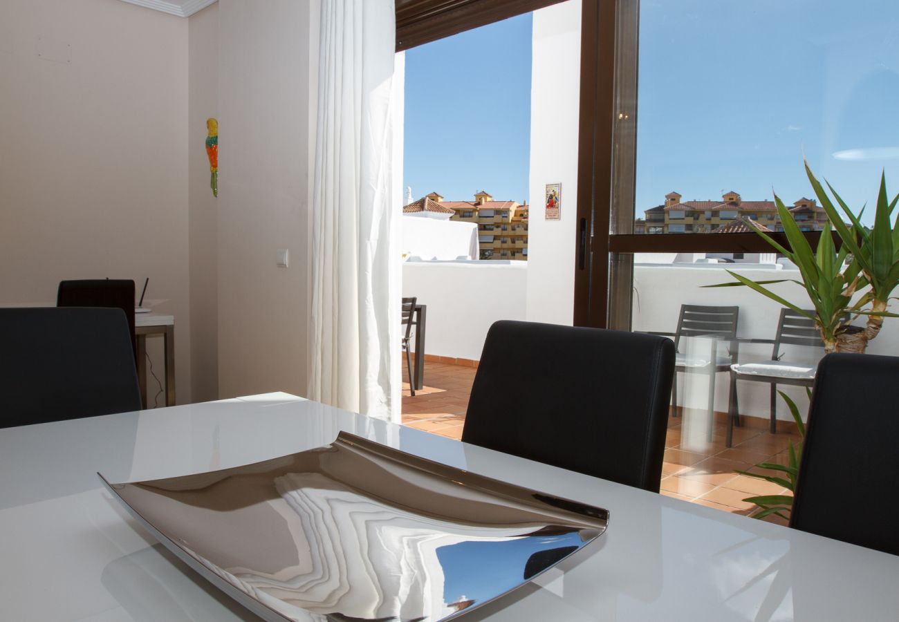 Apartment in Estepona - Golf Hills Marbella - Beautiful decorated incl. lounge terrace